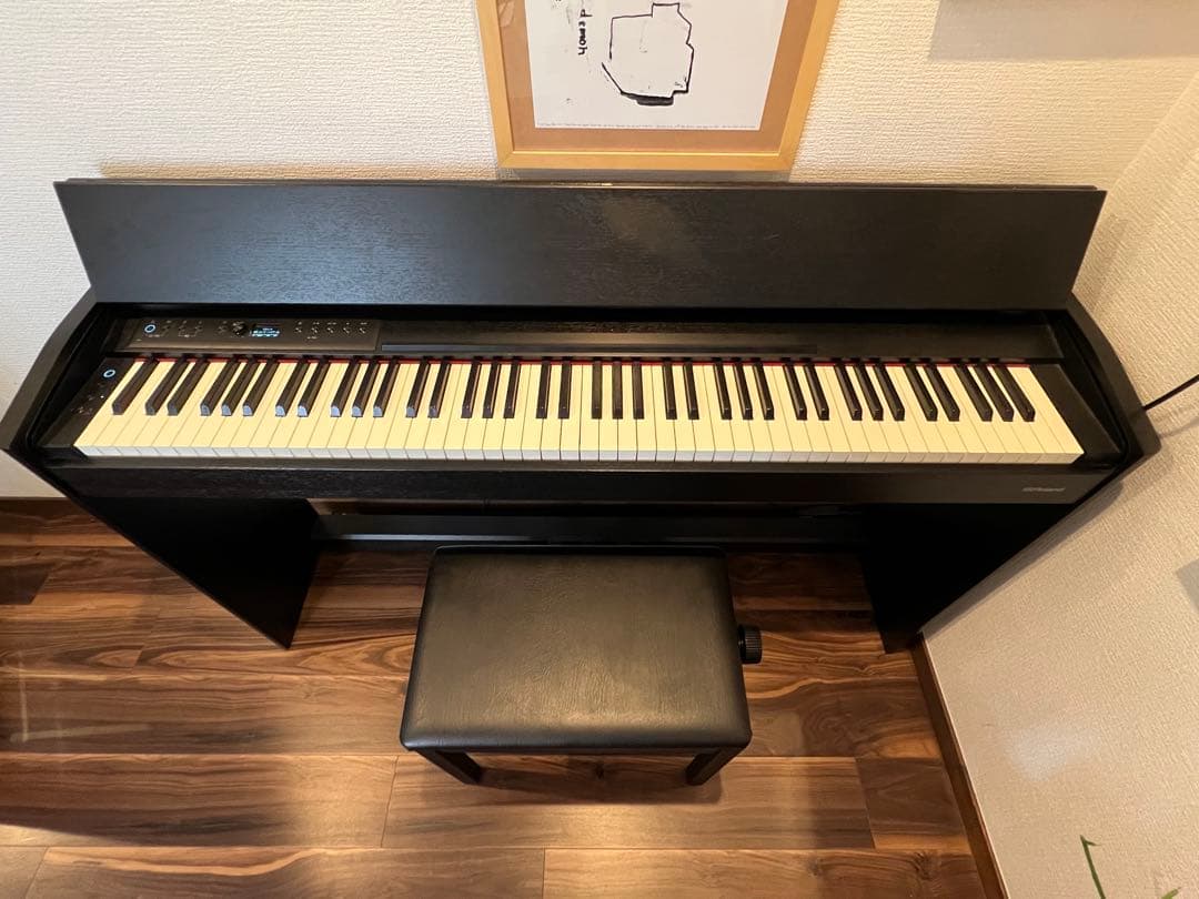 引取限定 Roland 電子ピアノ F701 - CB 黒木目仕上げ - メルカリ