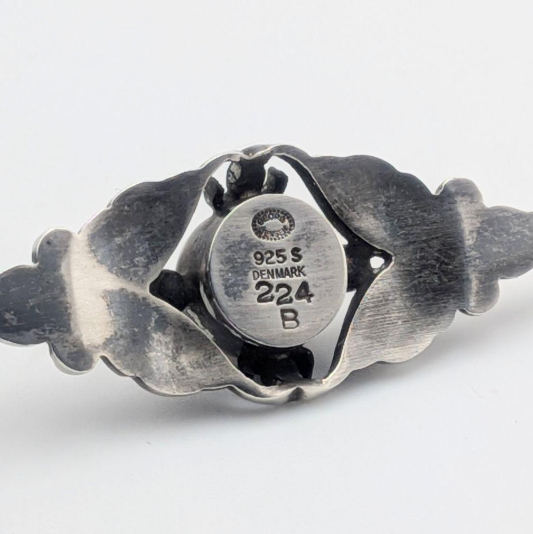 Georg Jensen ジョージジェンセン シルバー 224B ブローチ - メルカリ