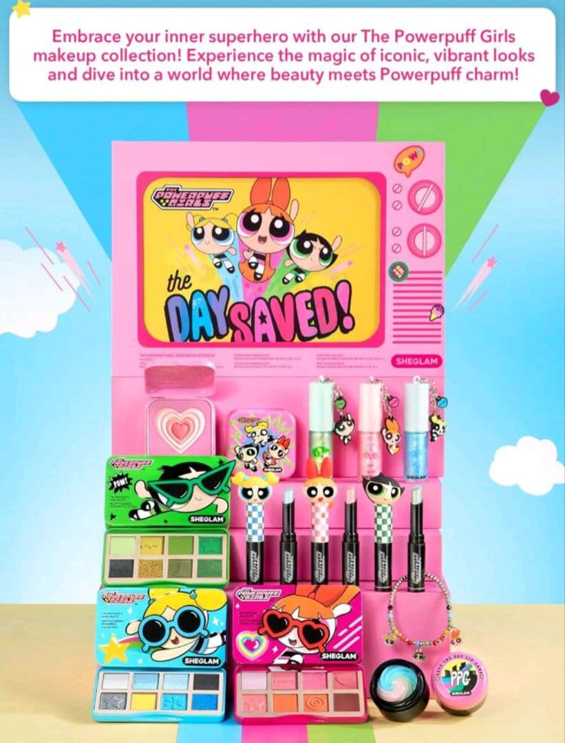 再々値下げ！夏休み最終 パワーパフガールズ コスメセット 新品未開封