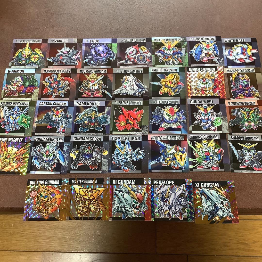 ラスト1つ　元祖SDガンダムスナックII 完全フルコンプセット② ガンダム食玩ポータル 元祖SDガンダムスナックII｜バンダイ キャンディ