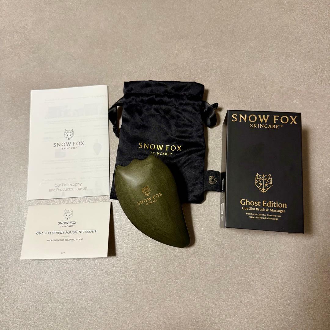 fox Ghost Edition FOX カッサ ウッド プレミアム FOXカッサ ウッド ヘアブラシ｜ SNOW FOX SKINCARE スノー