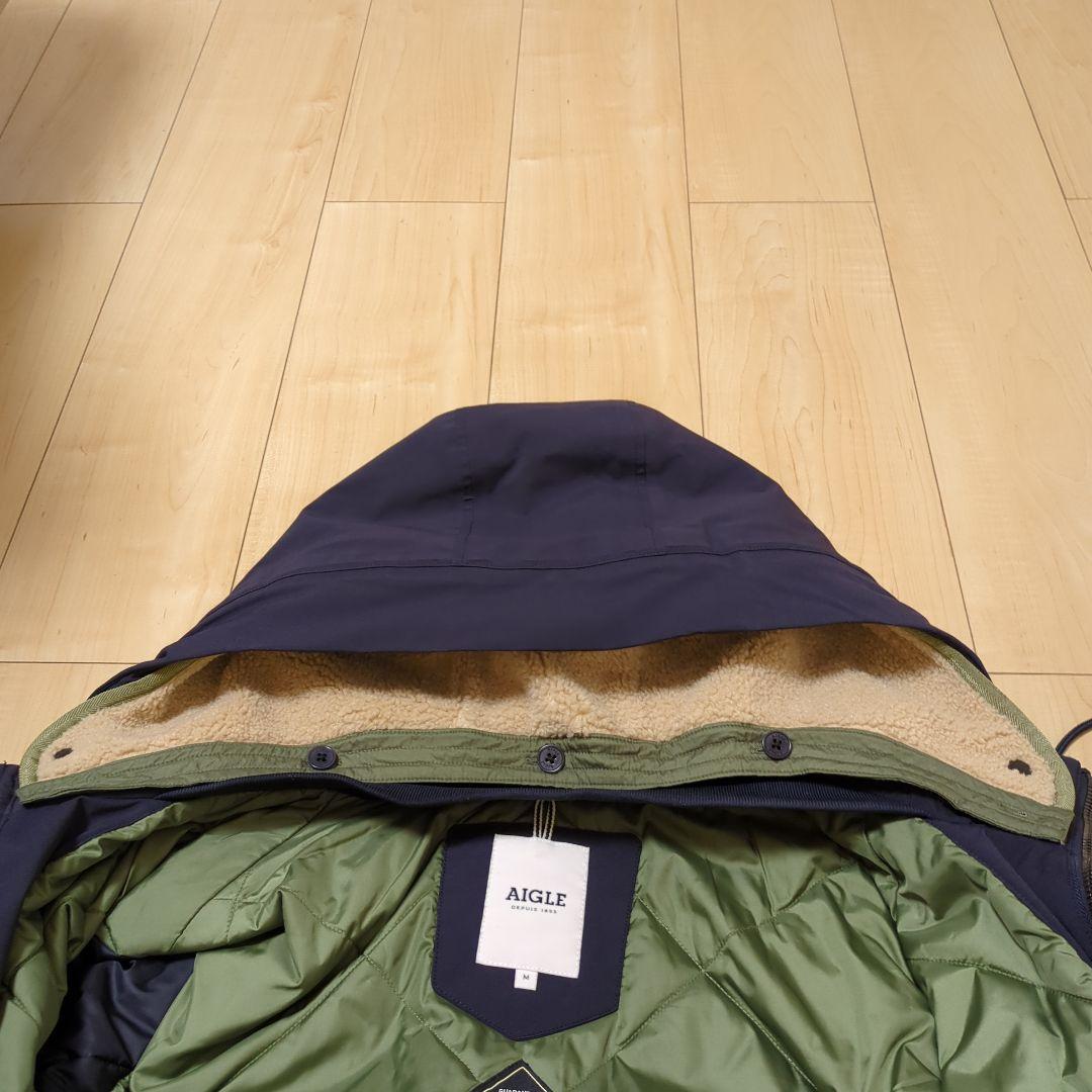 最終値下げ】1/17迄 AIGLE ゴアテックス モコピ コート モッズコート