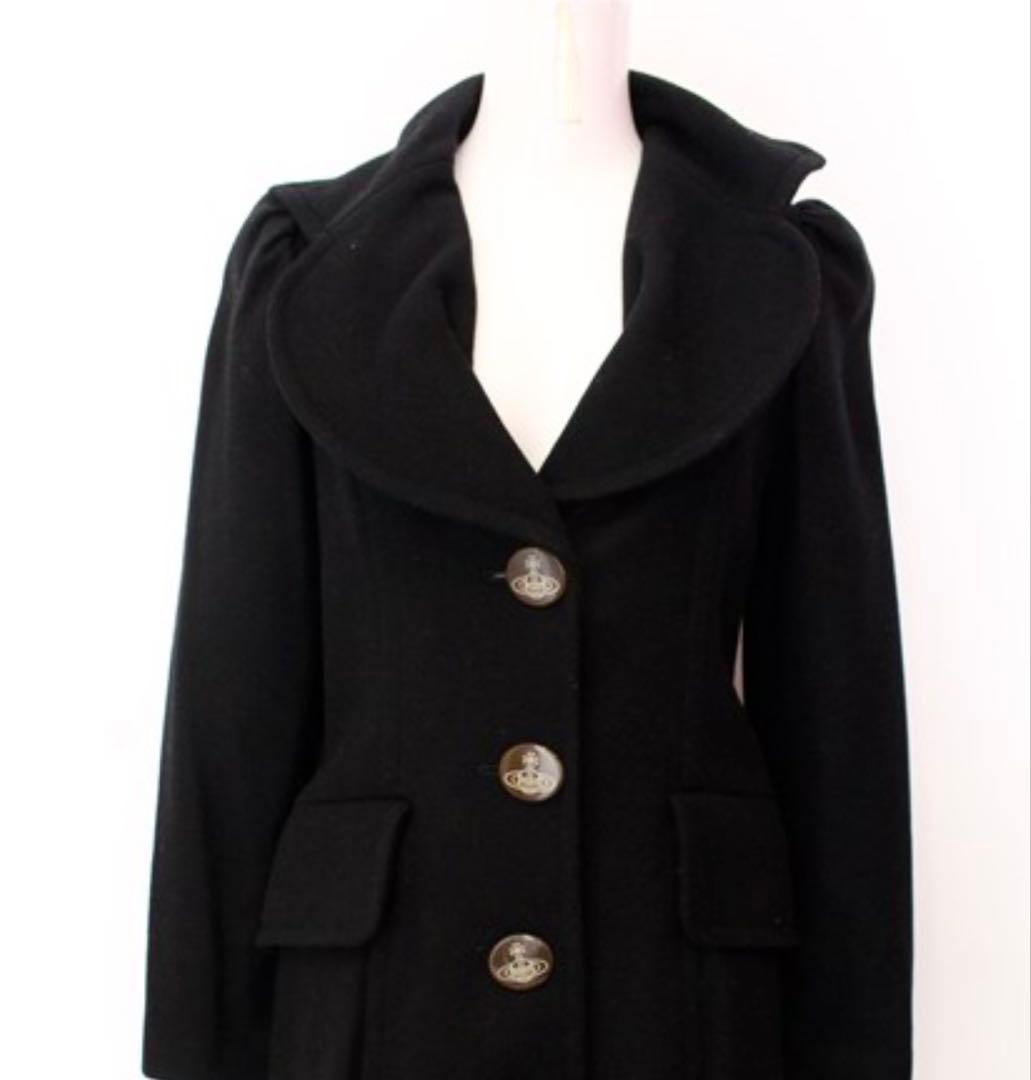 Vivienne Westwood コート ヴィヴィアンウエストウッド ブラック Vivienne Westwood ヴィヴィアン・ウエストウッド レディース