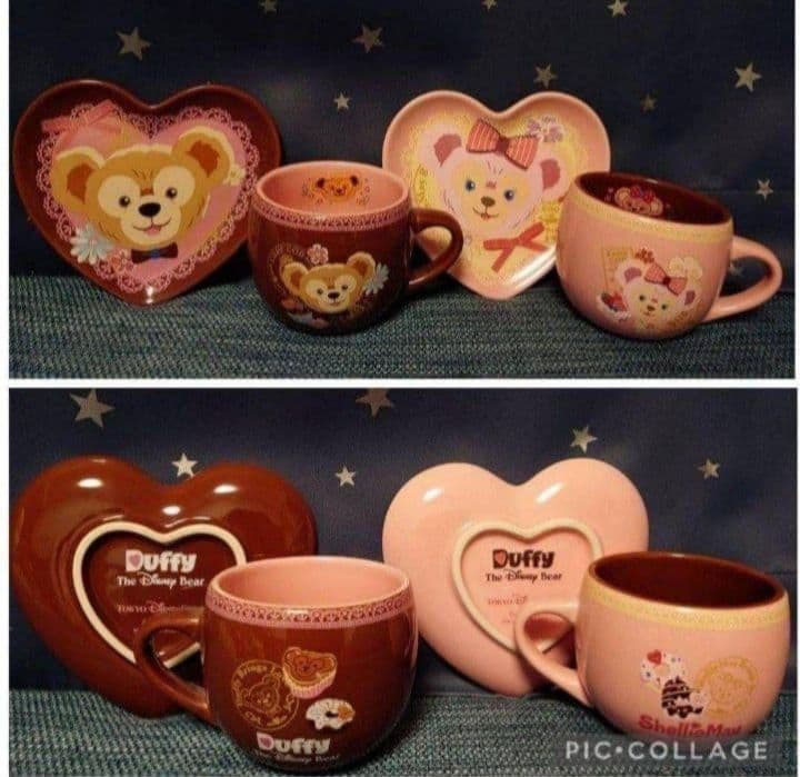 ダッフィー シェリーメイ 瓶 マグカップ プレート ストラップ ダッフィ