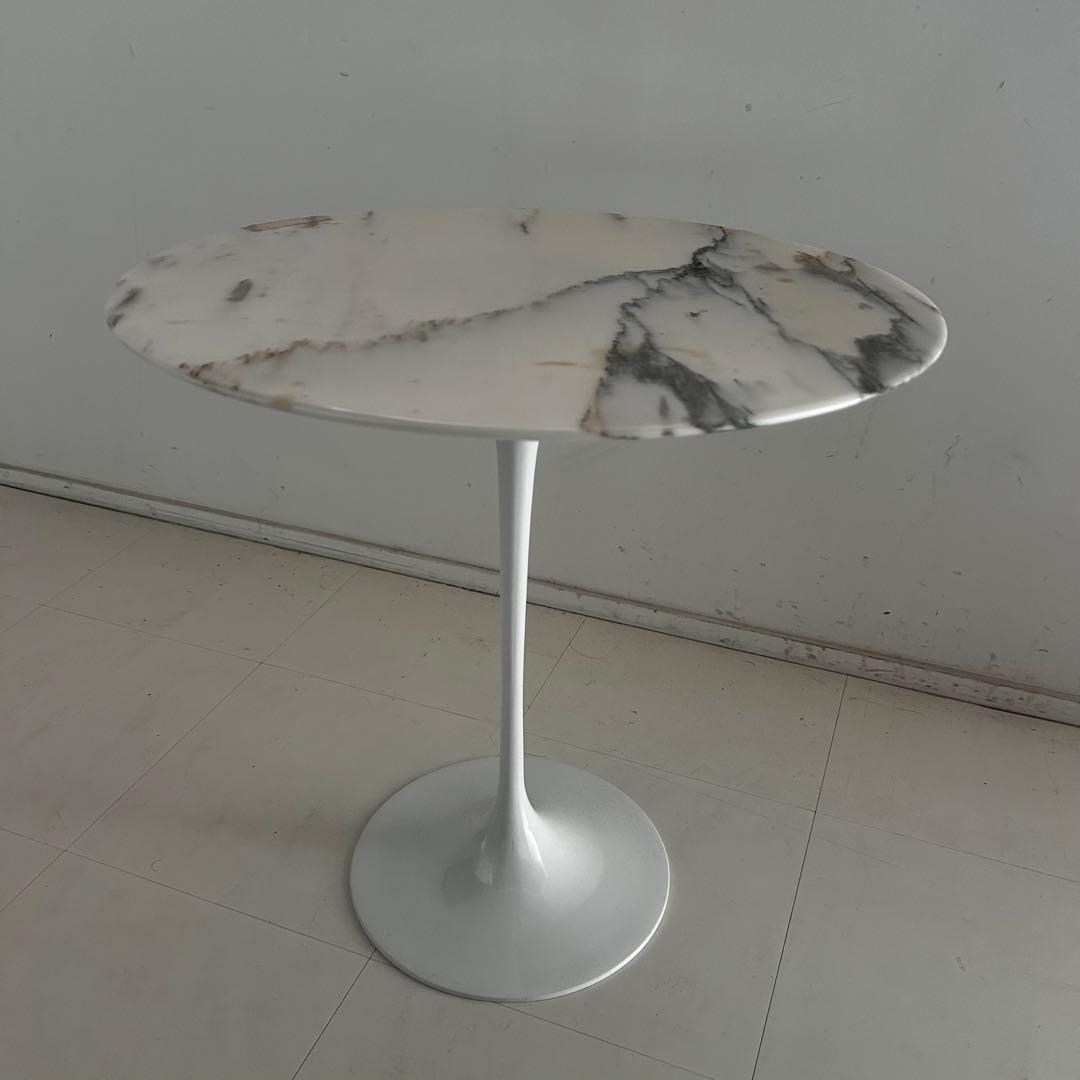 大理石 Knoll ノール エーロ・サーリネン チューリップ サイドテーブル