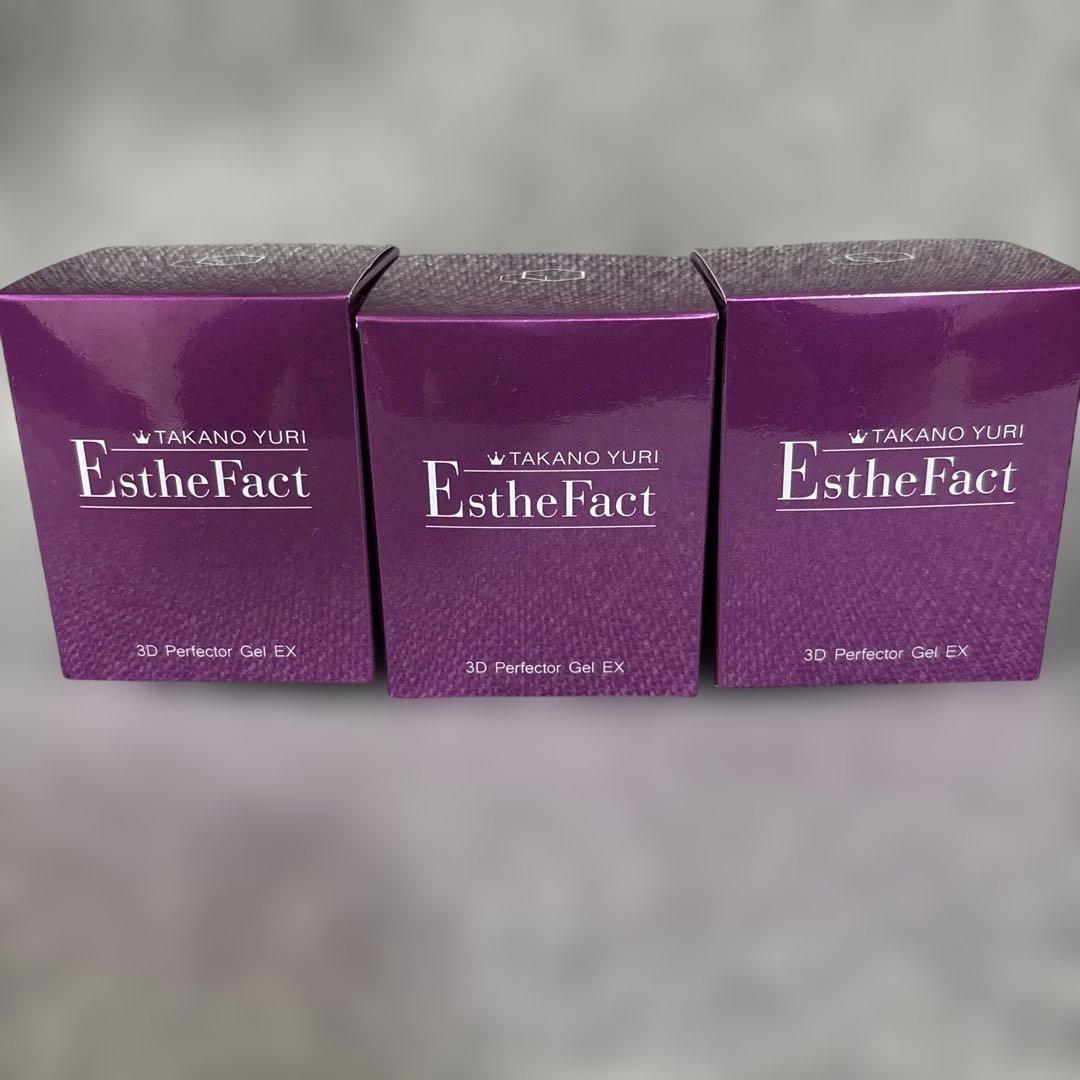 EstheFact 3D Perfecter Gel EX 50g 3個セット エステファクト 3Dパーフェクタージェル: オールインワンジェル たかの