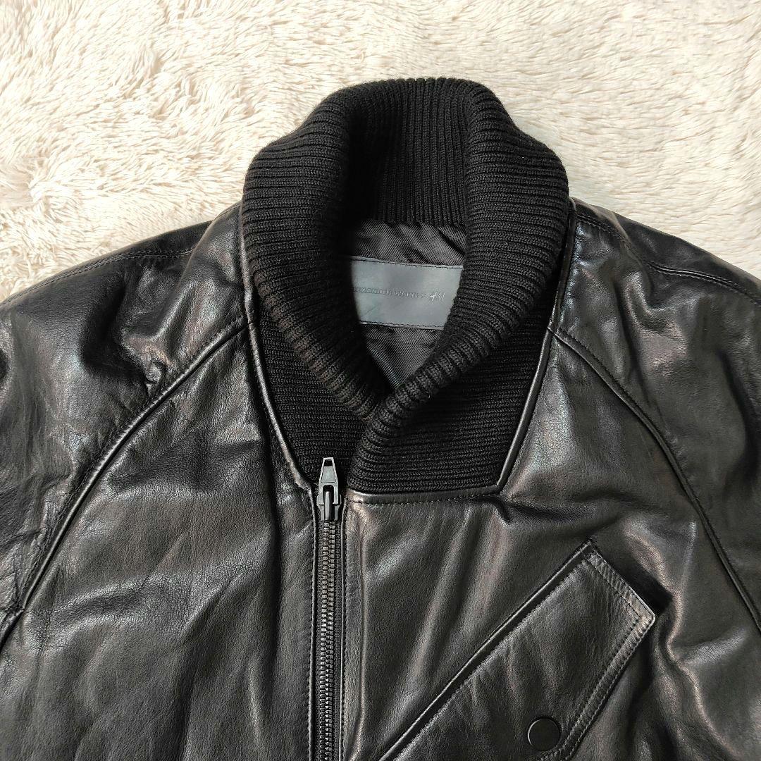 極美品✨無骨✨希少コラボ✨ALEXANDER WANG H&M レザージャケット