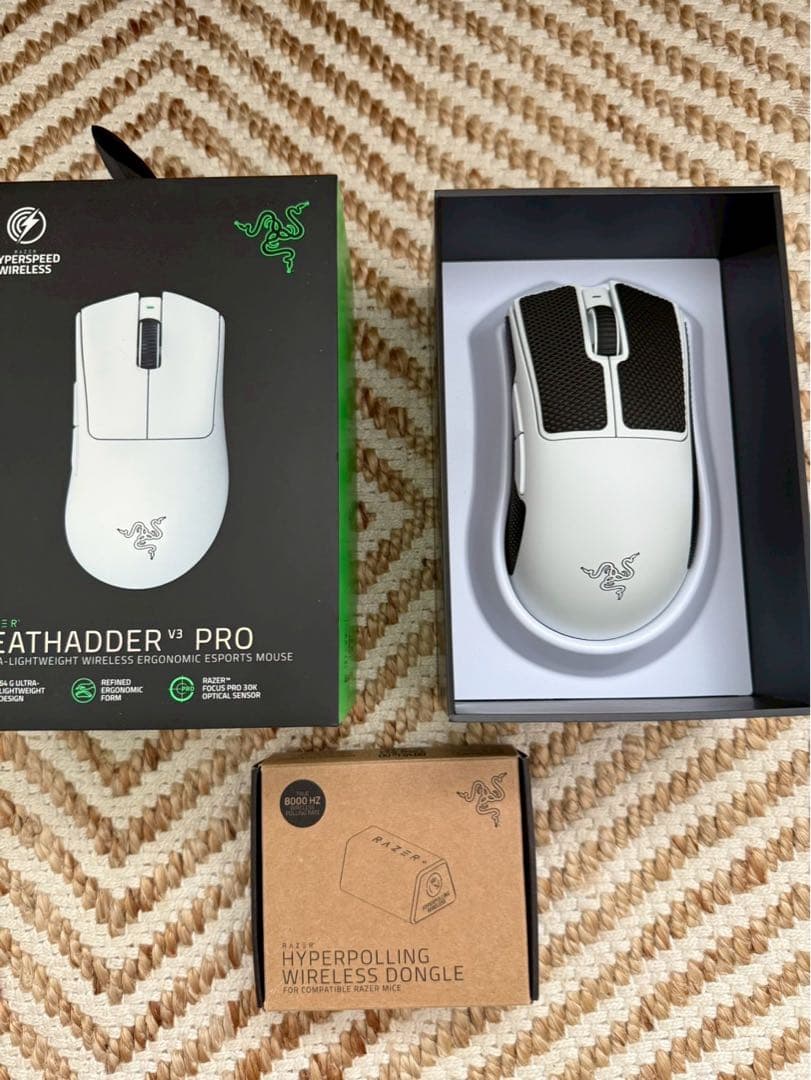 Razer Deathadder V3 pro + 8kHzドングル Amazon.co.jp: Razer レイザーDeathAdder V3 Pro + HyperPolling
