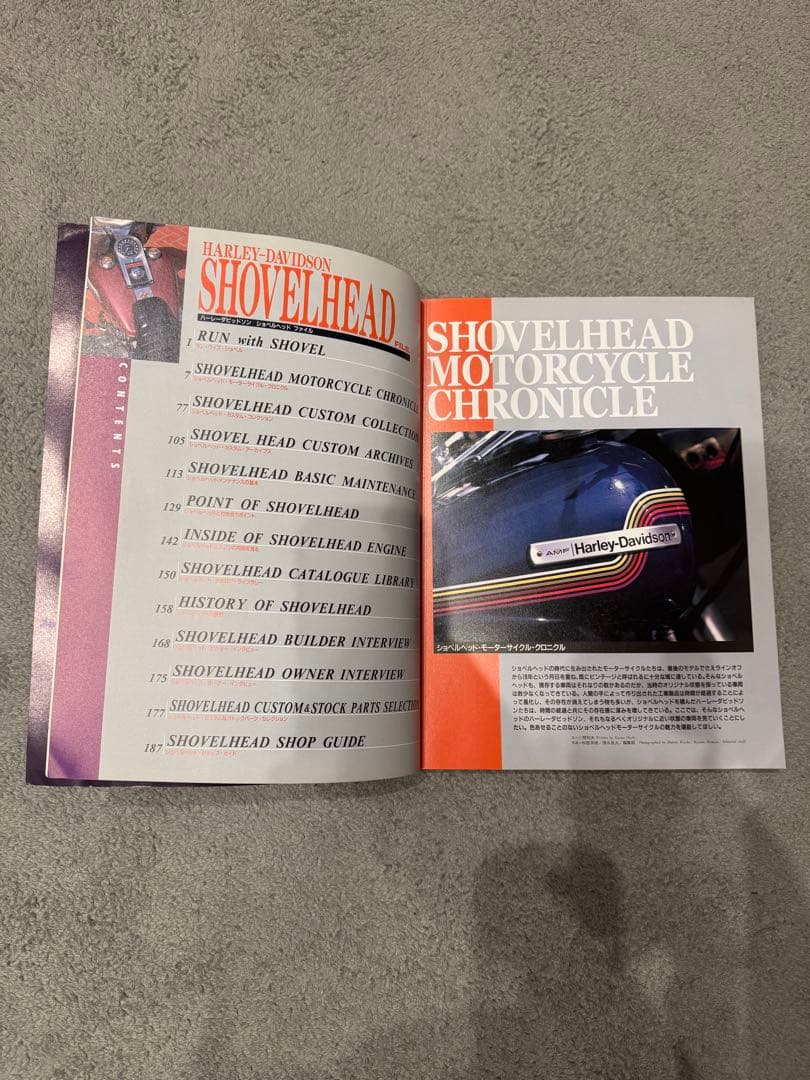 Harley-Davidsonショベルベッドファイル - メルカリ