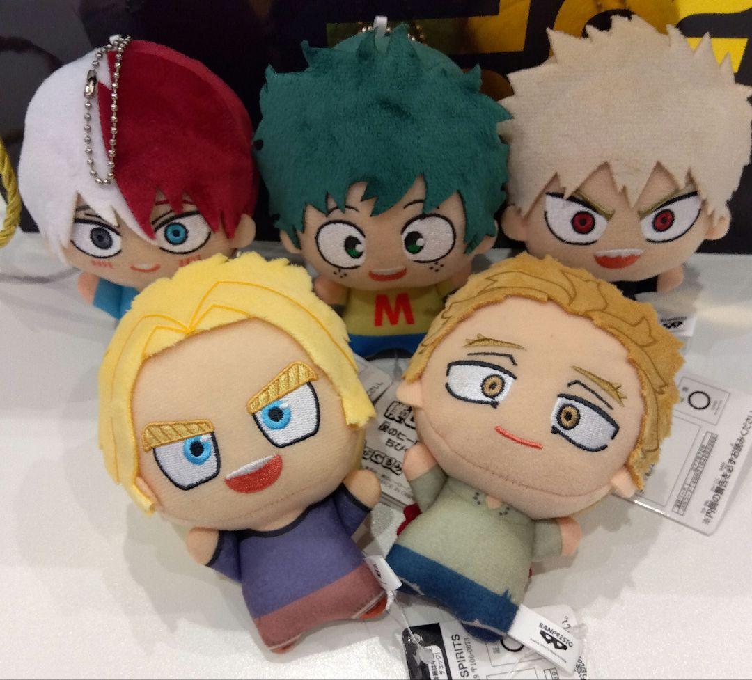 僕のヒーローアカデミア ヒロアカ ちびぐるみvol.9 5点セット 僕のヒーローアカデミア ちびぐるみvol.9｜商品情報｜バンプレストナビ