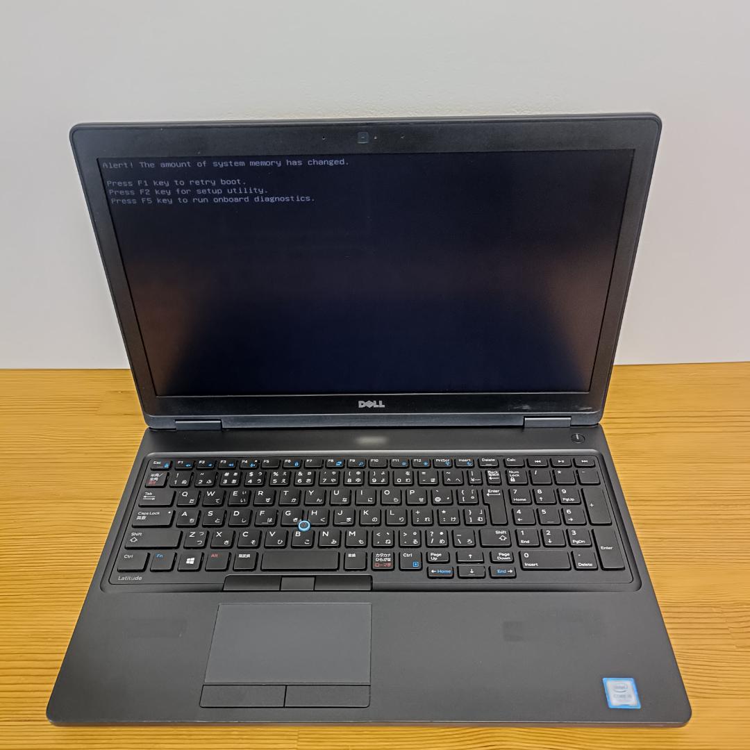 ジャンク DELL Latitude 5580 ノートPC Corei5 カメラ - メルカリ