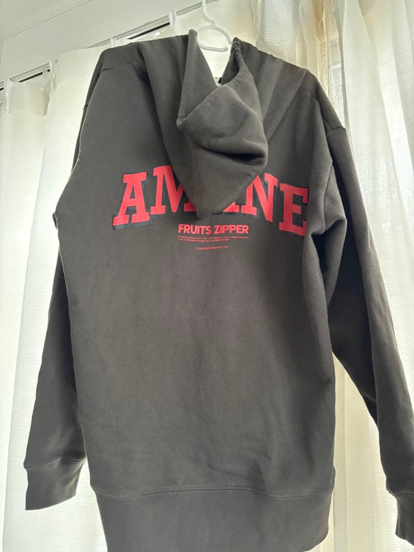 FRUITS ZIPPER 月足天音 推しアピ パーカー - メルカリ