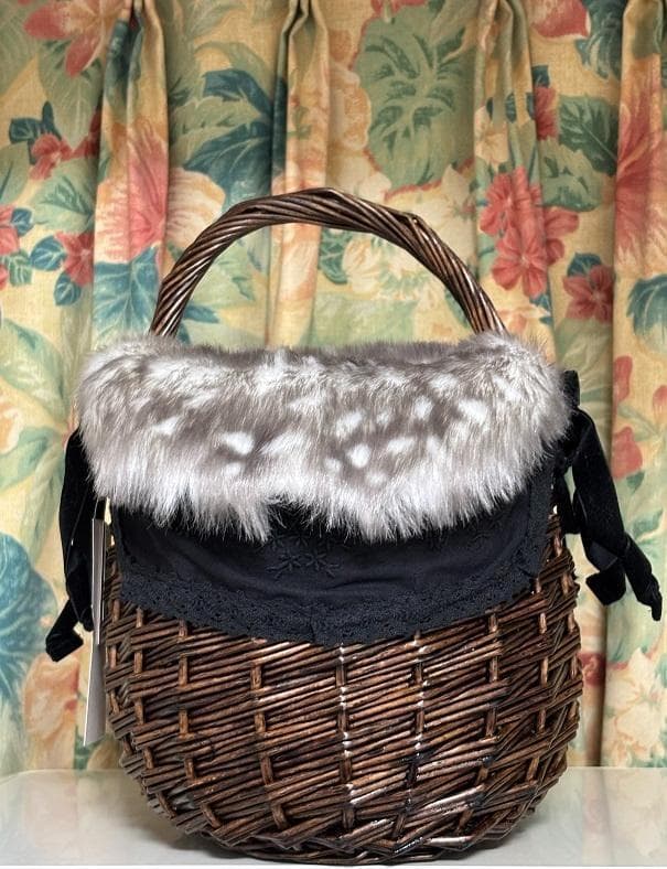 kazumi コラボ】サマンサモスモス／マルチウェイレースカゴバッグ