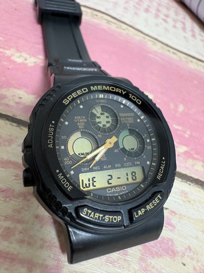 激レア CASIO カシオ スピードメモリー100 AW-20 ヴィンテージ - メルカリ