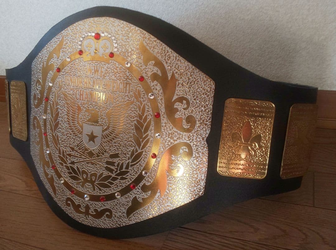 初代 タイガーマスク奪取 WWFジュニア ヘビー級チャンピオンベルト