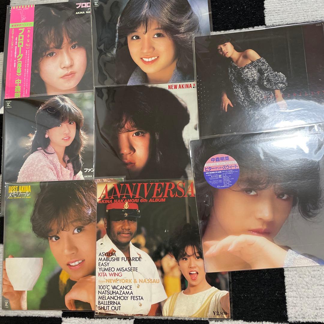 中森明菜 LPレコード8枚セットまとめ売り お値引き相談 - メルカリ