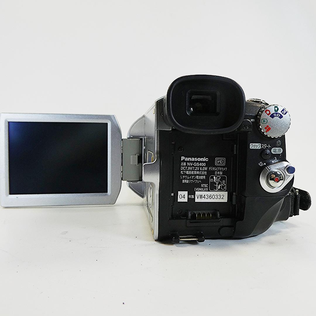 動作良好 パナソニックNV-GS400 MiniDVビデオ デジタルダビングに