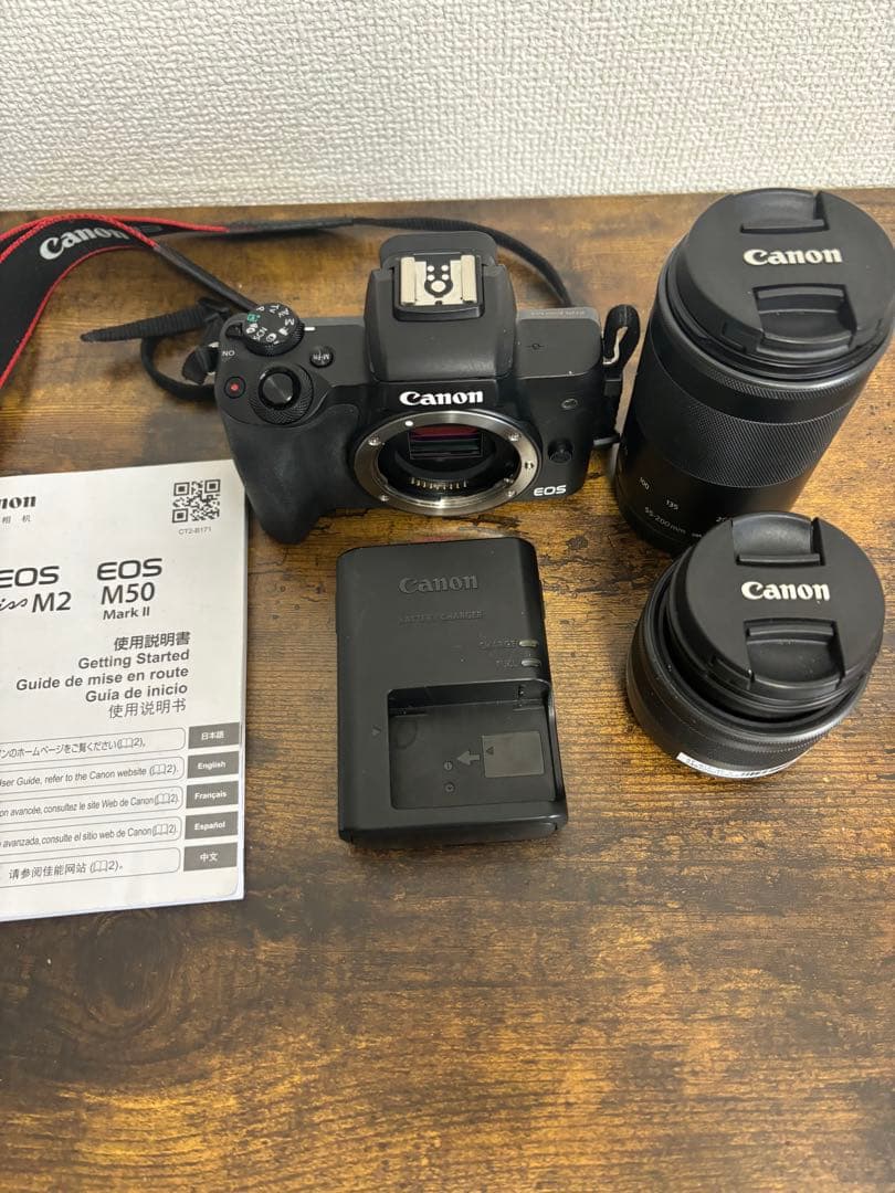 CANON EOS Kiss M2 ダブルズームキット ミラーレス一眼 EOS Kiss キヤノン Canon ミラーレス一眼 M2 ダブルズームキット