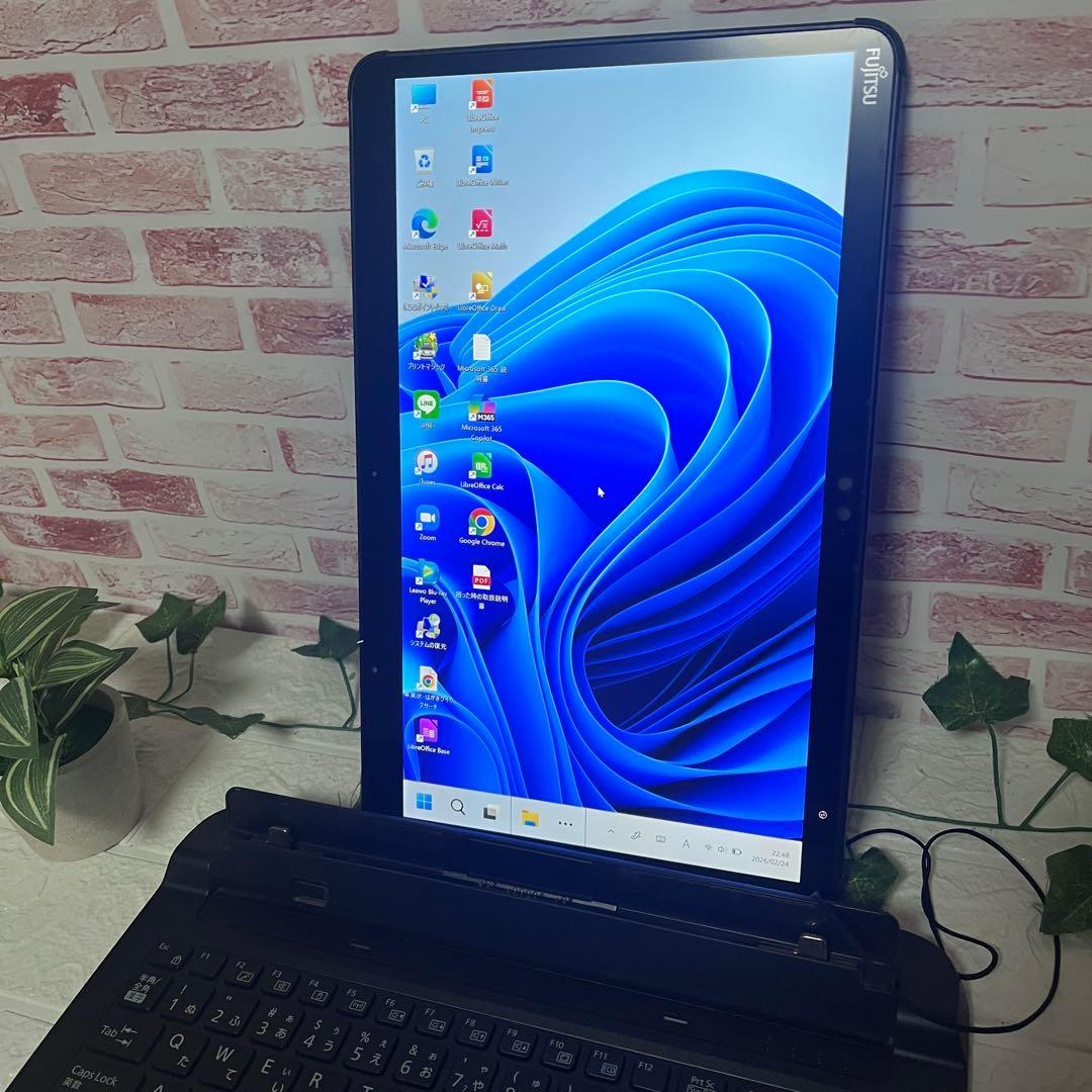 中古タッチパネル SSD128G☆Q7310/DE TypeC ノートPC180 - メルカリ