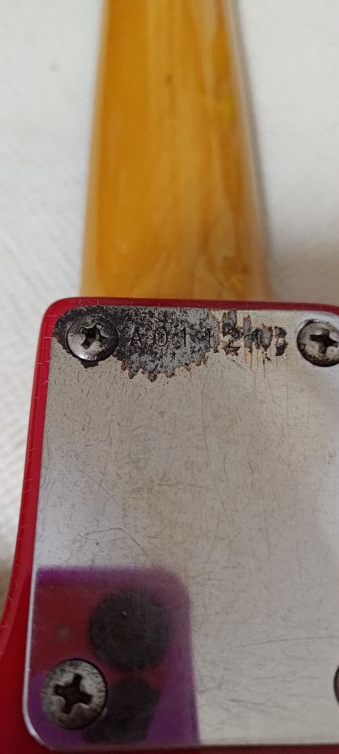 squire fujigen】レッド Stratocaster 85年 - メルカリ