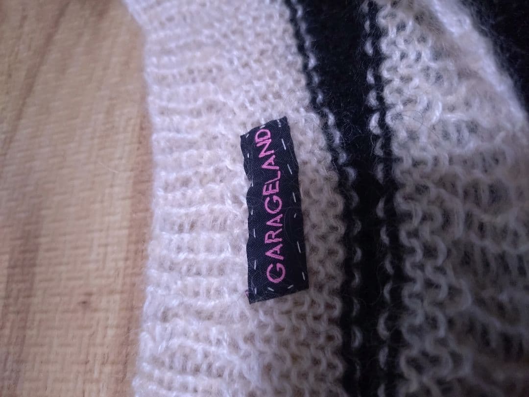 モヘア・セーター】ハンドメイド・モヘア／ジョニー・ロットン・タイプ