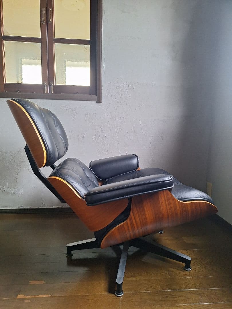 極美品 保証書有 50周年記念モデル イームズ ラウンジチェアセット