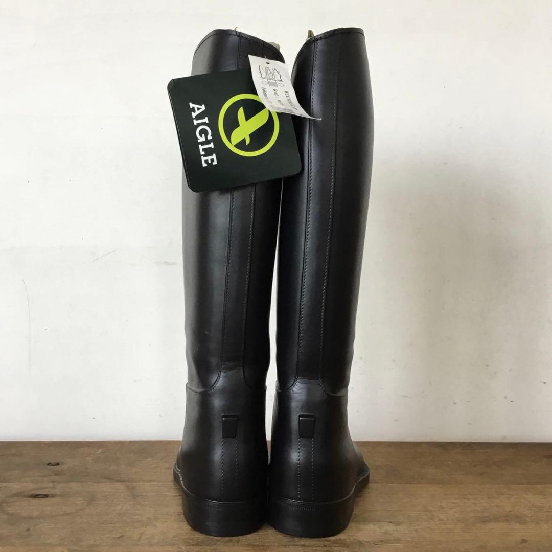 『訳あり』エーグル【新品】37JP（23.5ｃｍ）フランス製/デッドストック　黒