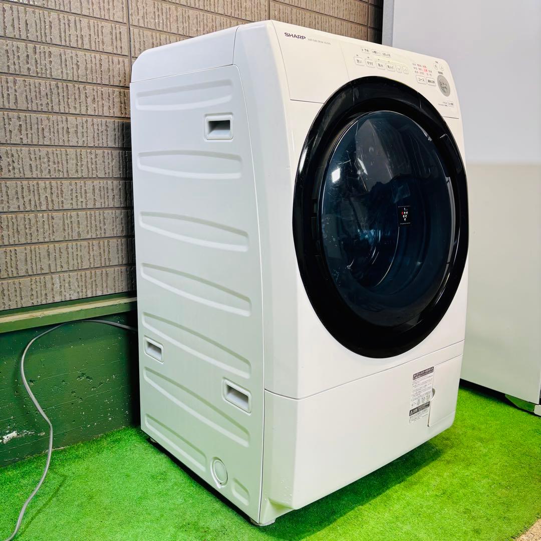 SHARP 7.0kg ドラム式洗濯機 コンパクト 20年製【地域限定配送無料】