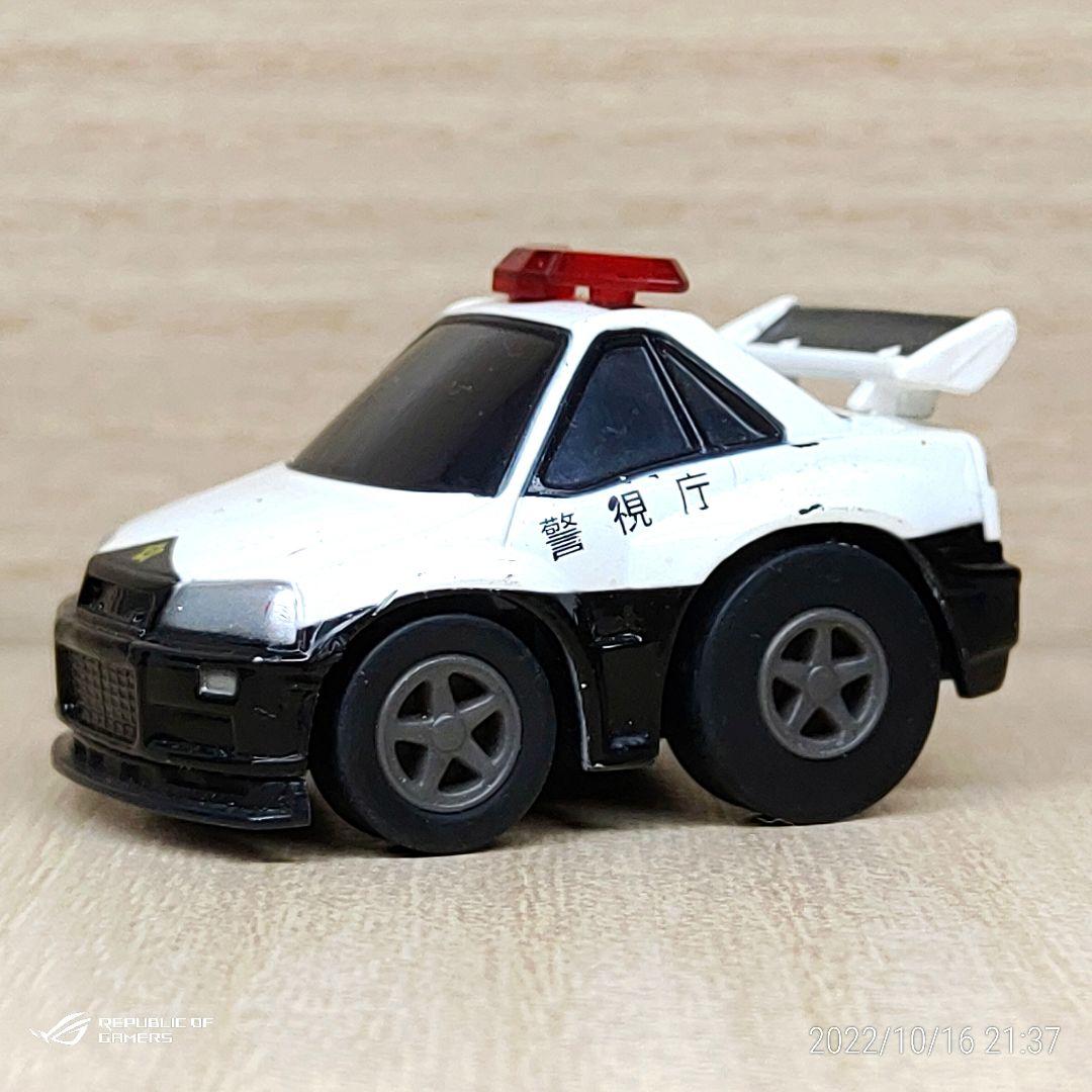 チョロQ 日産 スカイライン GT-R R34 パトカー 超美品 レア - メルカリ