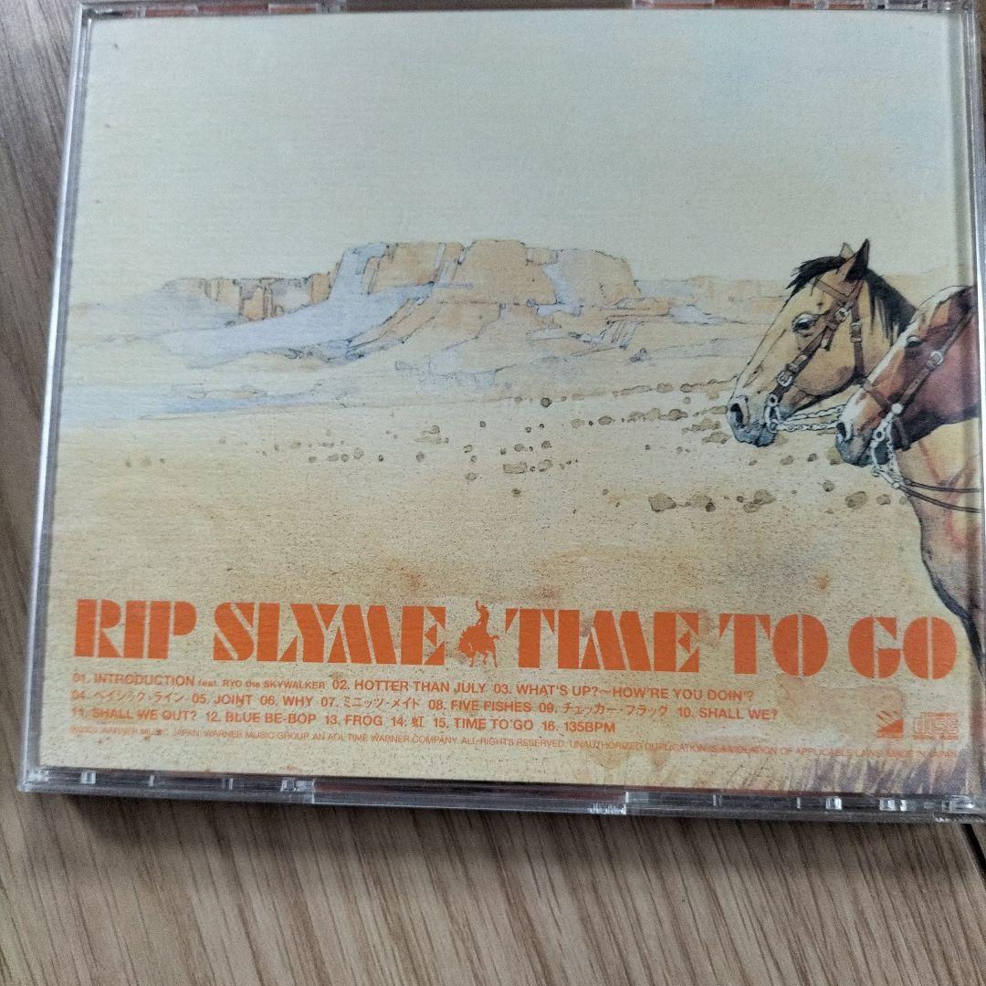 RIP SLYME TIME TO GO CD 初回特典 帯あり - メルカリ