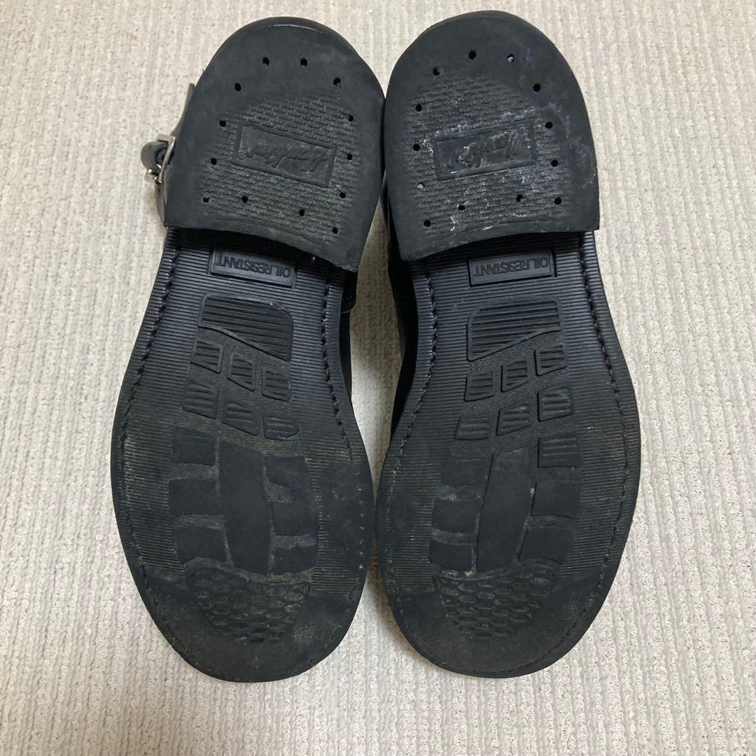 美品 Hawkins エンジニアブーツ ブラック 40015 スチールトゥ - メルカリ