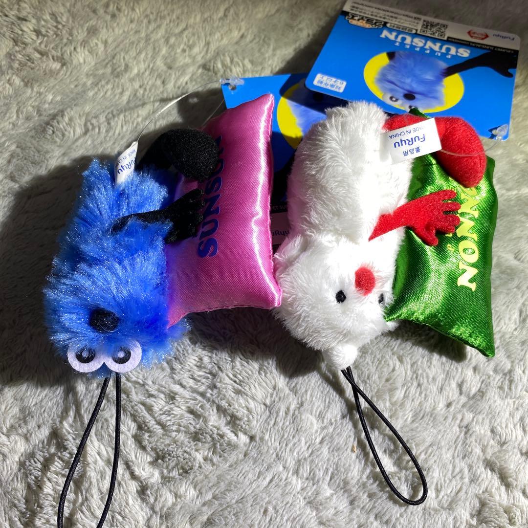 パペットスンスン おやすみピローマスコット スンスン ノンノン - メルカリ