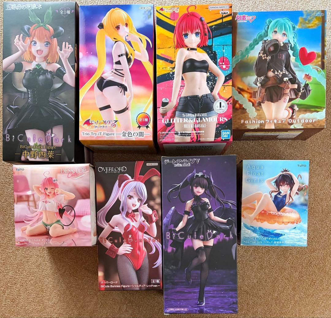 新品未開封】美少女 フィギュア まとめ売り 8点セット - メルカリ