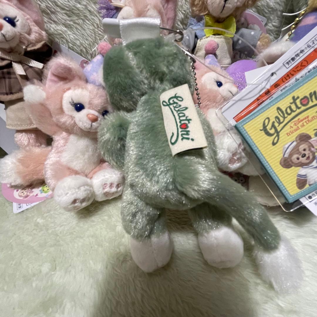 ジェラトーニぬいぐるみキーホルダーディズニーシー40周年ダッフィー