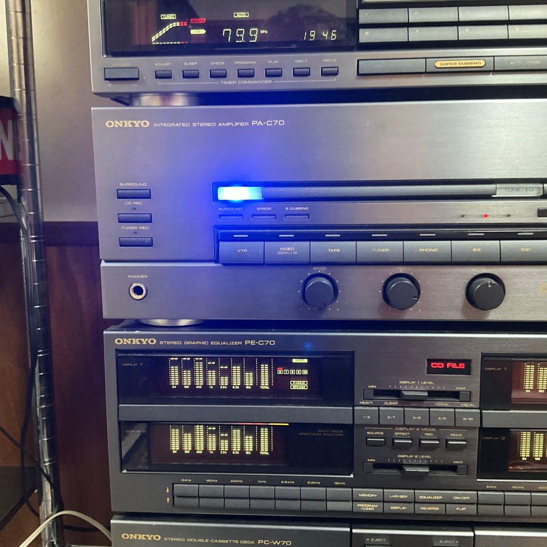 希少完動品】ONKYO システムコンポ Radian C70【期間限定出品】 - メルカリ