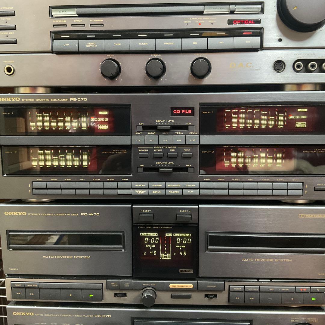 希少完動品】ONKYO システムコンポ Radian C70【期間限定出品】 - メルカリ