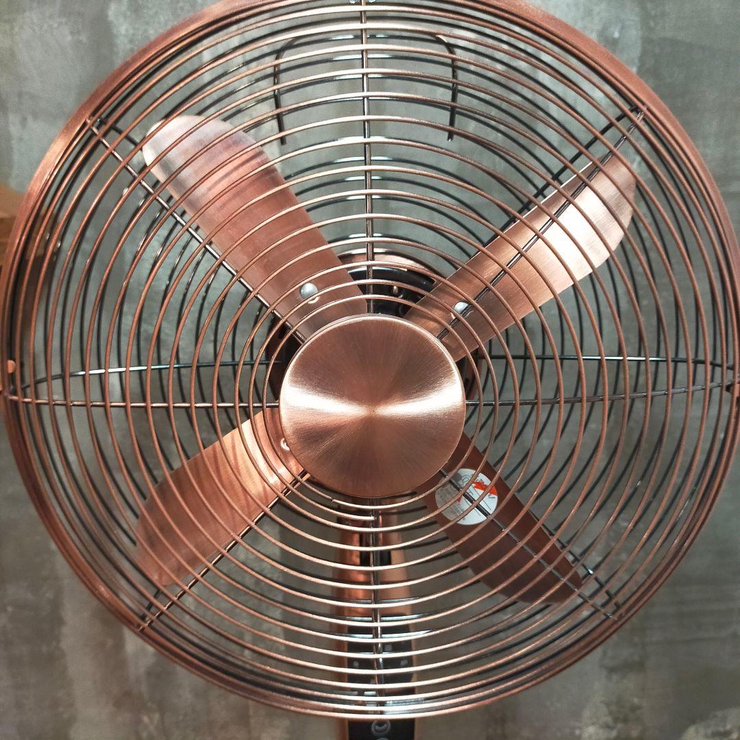 メタル扇風機（レトロ扇風機）NIR-350、ブロンズ - メルカリ