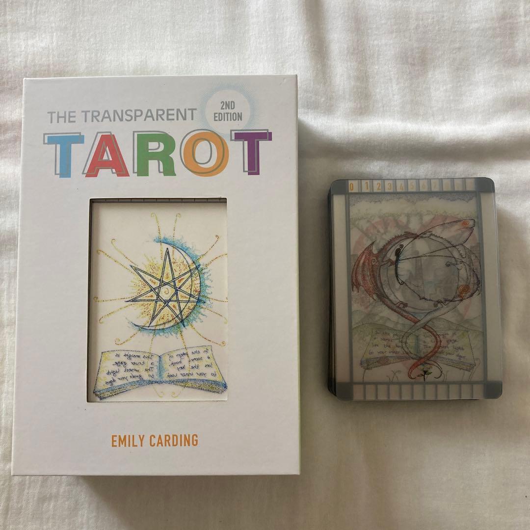 The Transparent Tarotクリアタロットカード - メルカリ