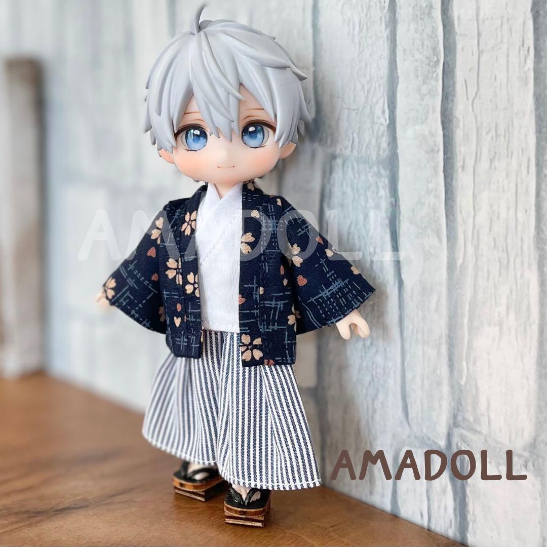 ねんどろいどどーる オビツ11 着物 羽織 袴 セット 身長調整 正月 靴