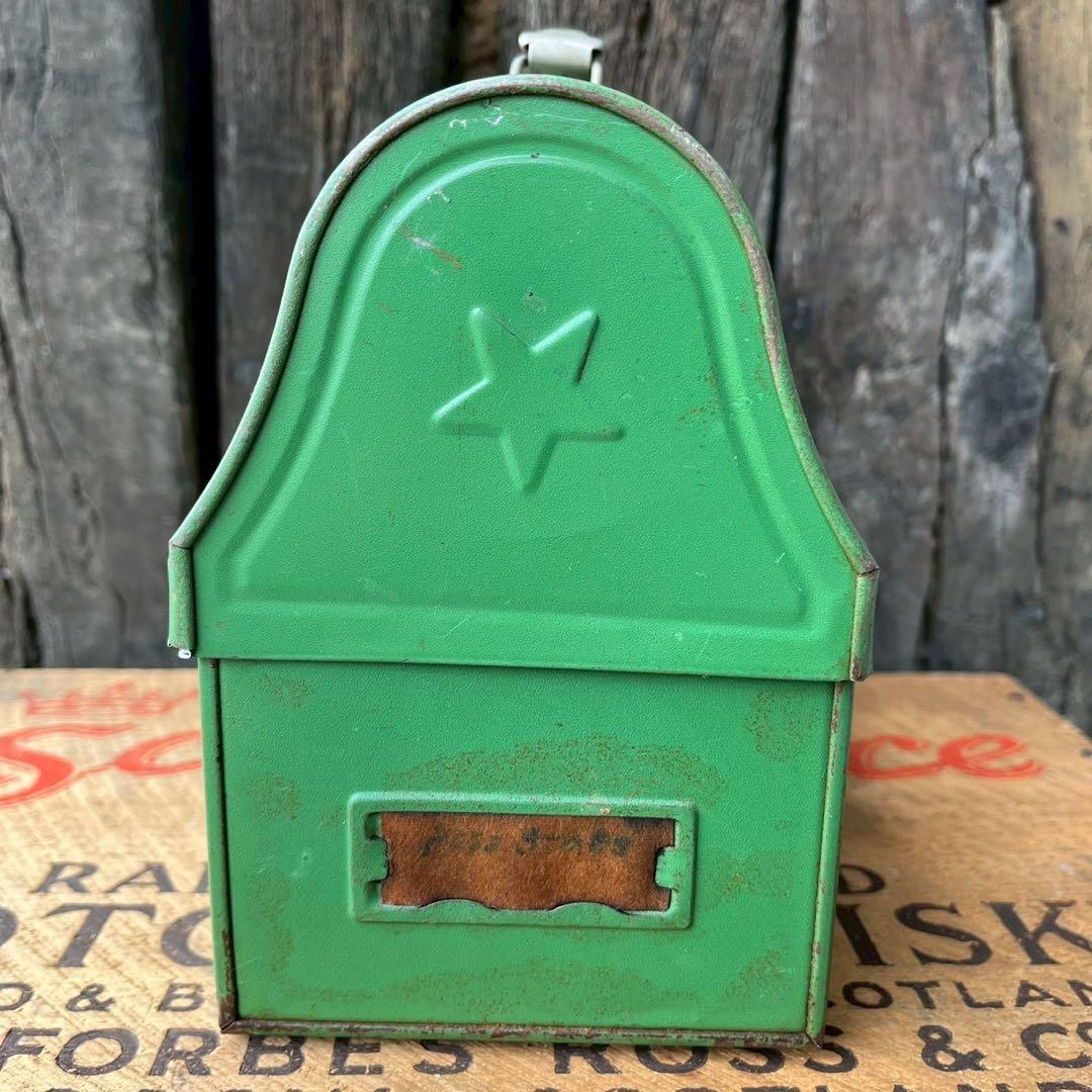 USA vintage】1940sサーモス メタル ランチボックス アメリカ