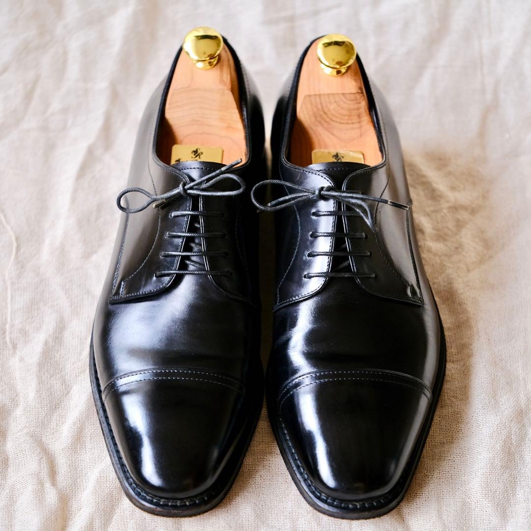 美品SalvatoreFerragamoストレートチップTRAMEZZA65EE - メルカリ