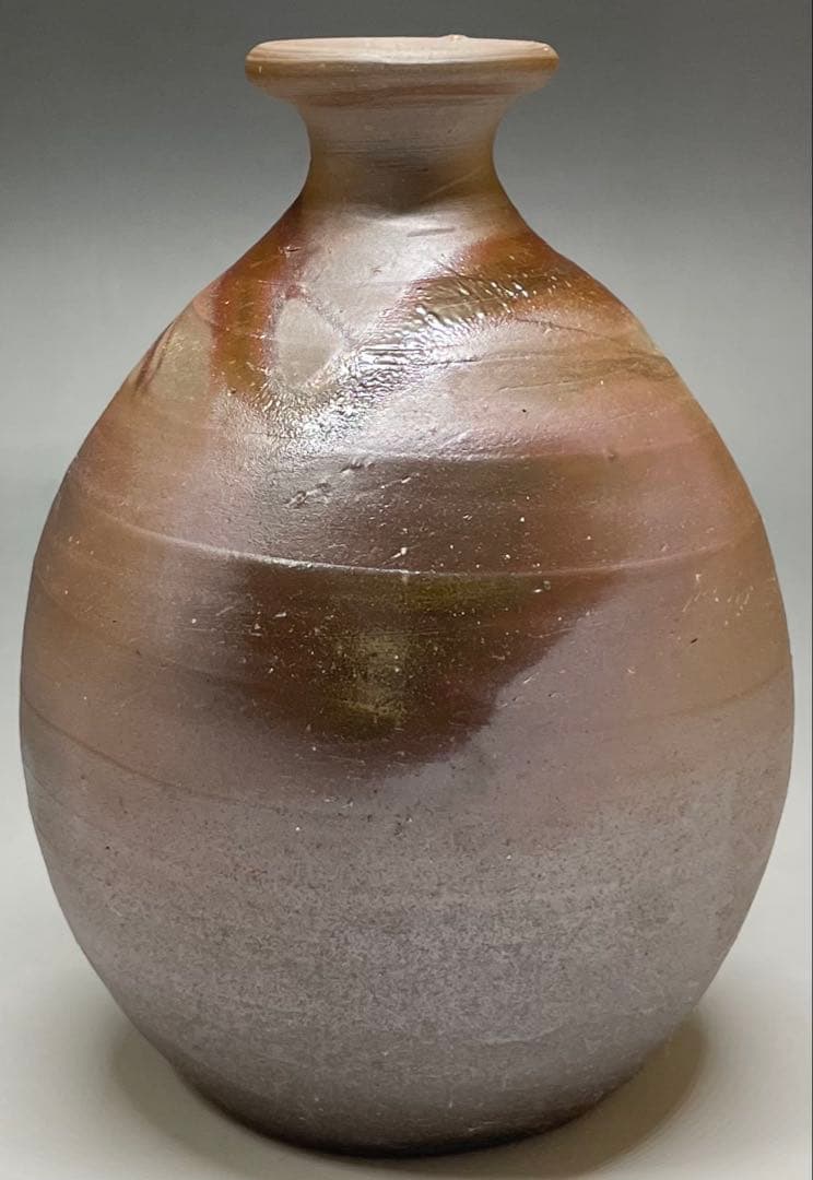 人間国宝 藤原雄 備前徳利 共箱 共布 栞 yy84 - メルカリ