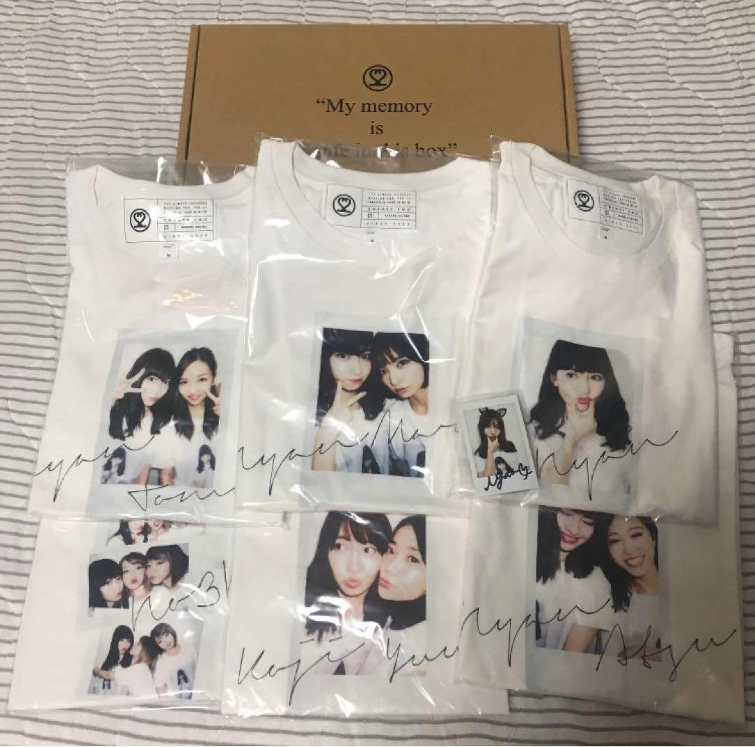 22market 小嶋陽菜 絆BOX ホワイト Tシャツ 6枚セット チェキ付き