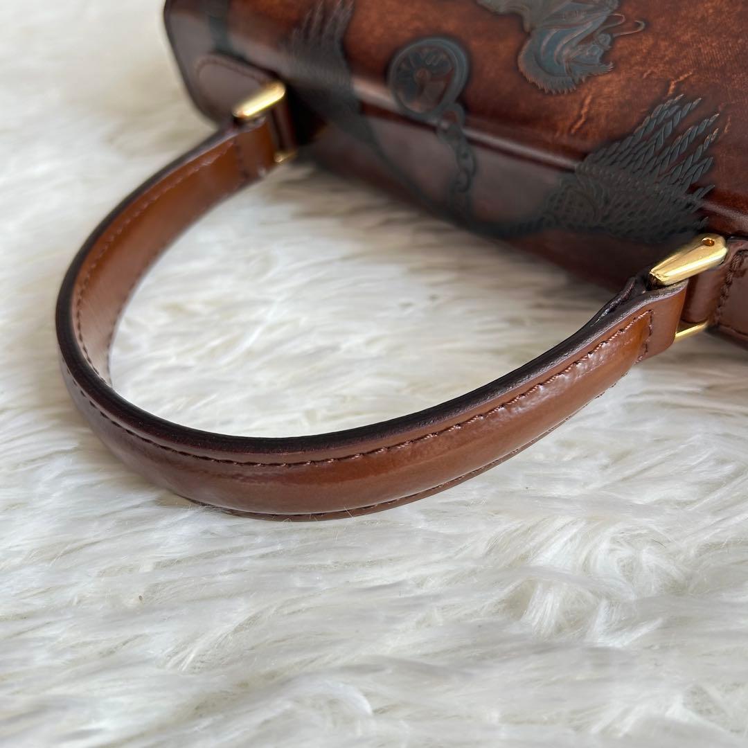 極美品】クリスチャンフローレンス ハンドバッグ 馬柄 斎藤飛鳥 高級