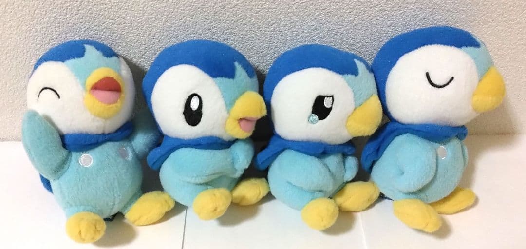ポケモン がんばれポッチャマ ぬいぐるみ 4コセット - メルカリ