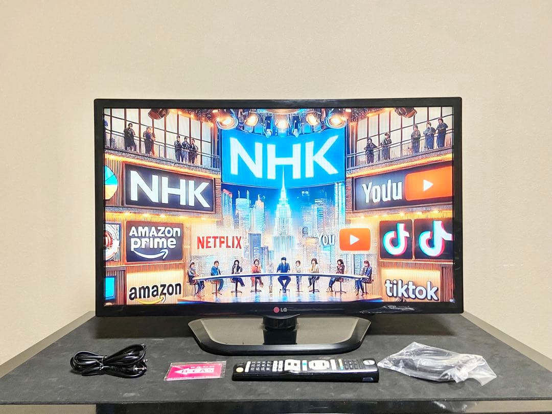 今だけ優待価格】LG｜32V型Smart TV・IPS｜Wチューナー裏録 - メルカリ
