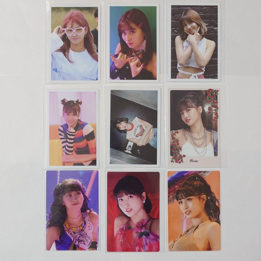 TWICE モモ モノグラフ トレカ 9枚セット TWICE coaster 等 - メルカリ