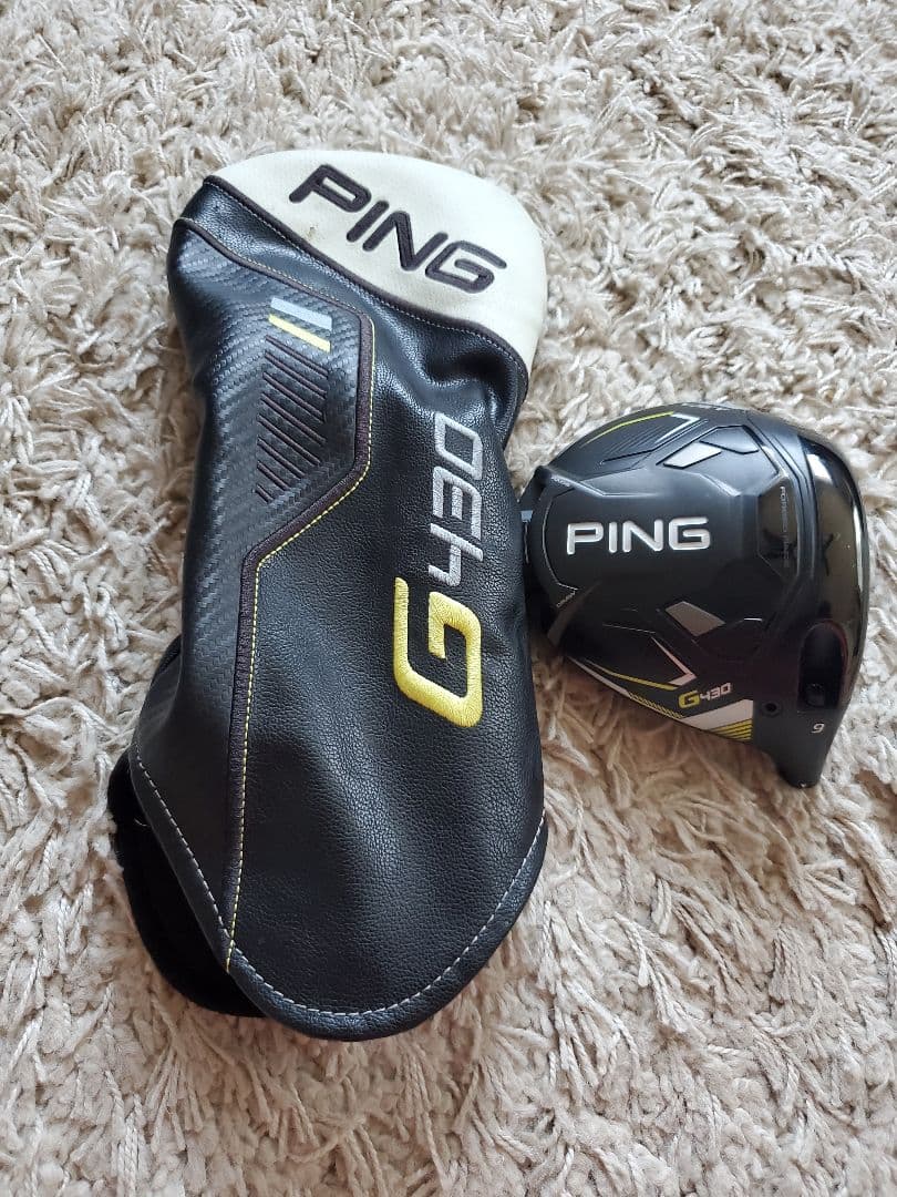 PING G430 LSTドライバー 9 ヘッド+ヘッドカバー-激安通販 銀座