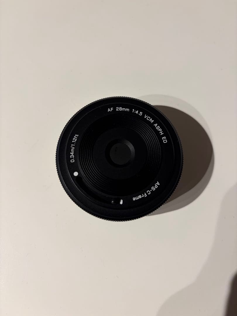 【ほぼ新品】 Viltrox AF 28mm F4.5 AIR Xマウント Viltrox AF 28mm F4.5 AIR フルサイズ X 富士フイルムXマウント