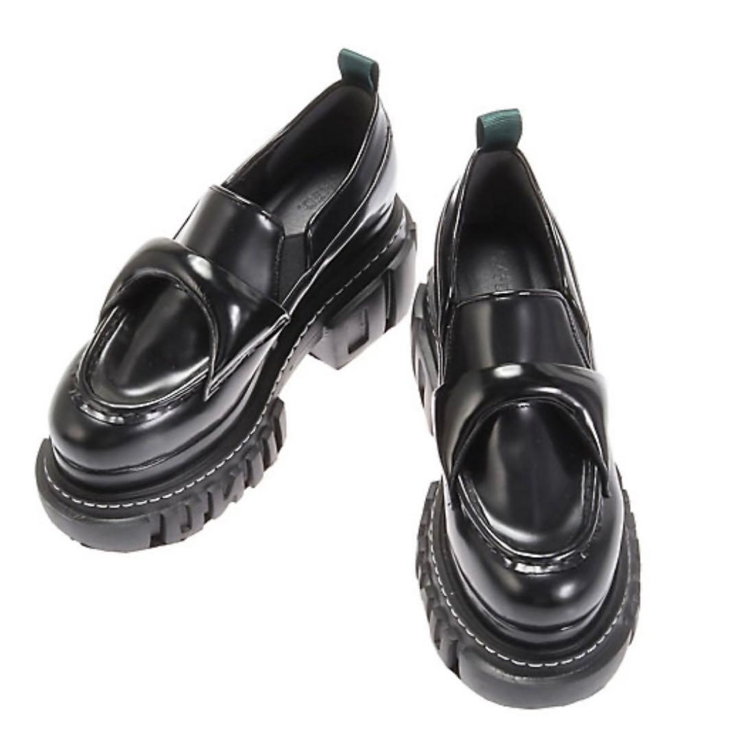 完売　UN3D. SOLE PLUMP LOAFER UN3D． SOLE PLUMP LOAFER | UN3D./アンスリード